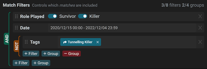 Filter Groups